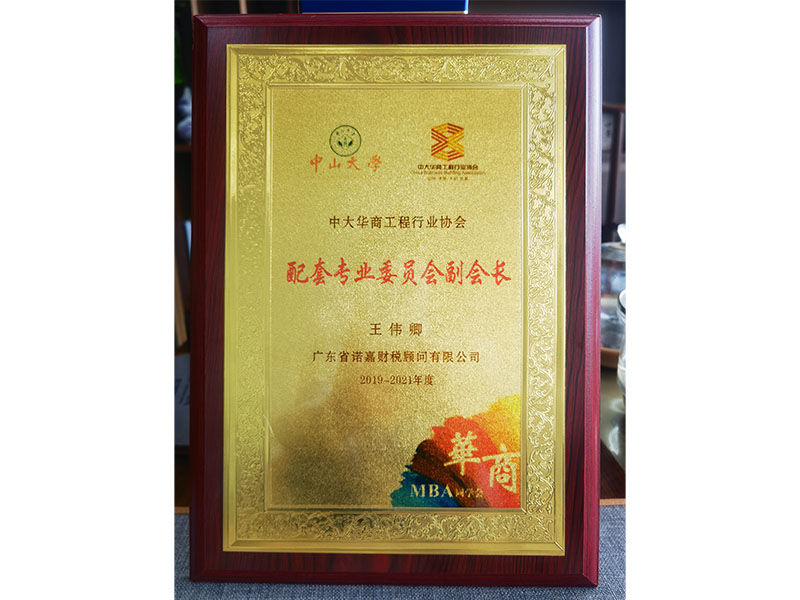 配套专业委员会副会长